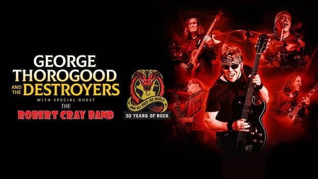You are currently viewing George Thorogood & The Destroyers Celebrate Their 50Th Anniversary at The Tobin Center!