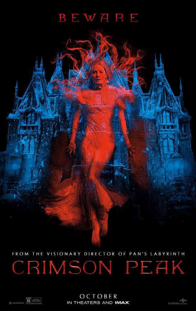 Read more about the article At the Movies with Alan Gekko: Crimson Peak “2015” with Special Guest Reviewer Becky the Movie Dog