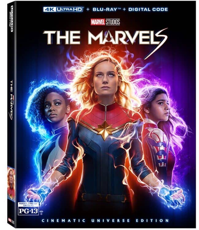 Read more about the article Make Your Marvel Studios Collection Fly Higher! The Marvels is available to buy only at Digital retailers on January 16 and arrives on 4K Ultra HD™, Blu-ray™ and DVD on February 13
