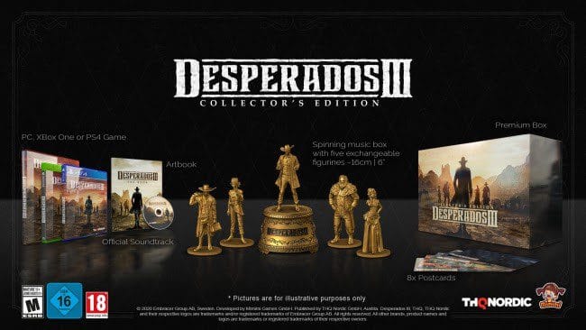 You are currently viewing Catch ’em All: Desperados III Gets a 5-Figurine Collector’s Edition With Music Box and Season Pass