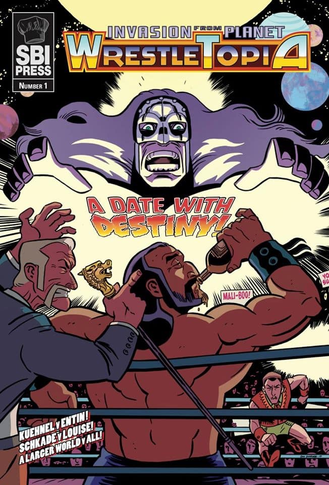 Read more about the article Planet Wrestletopia Comic Book Review