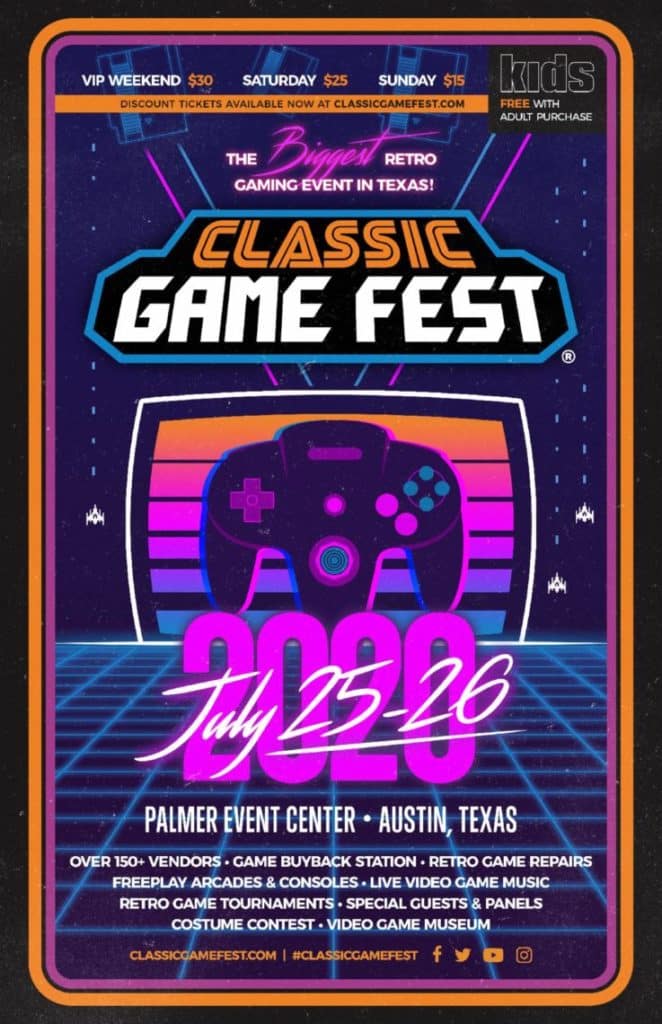 You are currently viewing First 5 Bands Announced For Classic Game Fest