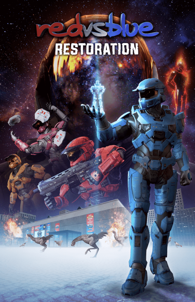 You are currently viewing Warner Bros. Discovery Home Entertainment Announces Red vs. Blue: Restoration Digital Release and Teaser One Of The Internet’s Longest Running And Most Beloved Series Concludes May 2024