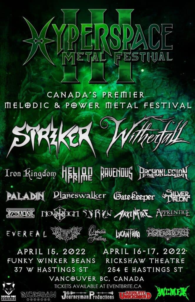 You are currently viewing Hyperspace Metal Festival Announces 2022 Lineup