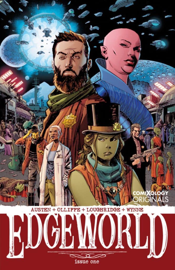 You are currently viewing ComiXology Originals Presents Edgeworld, a Sci-Fi Space Western Comic Book Series Written by Chuck Austen with Art by Patrick Olliffe