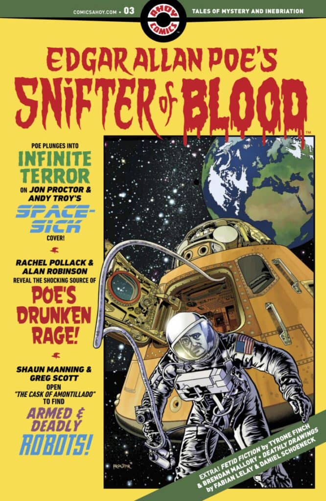 Read more about the article EDGAR ALLAN POE’S SNIFTER OF BLOOD #3 Comic Book Review