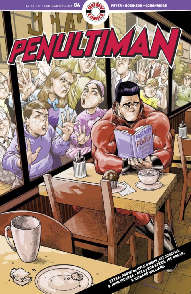 Read more about the article PENULTIMAN Issue #4 Comic Book Review