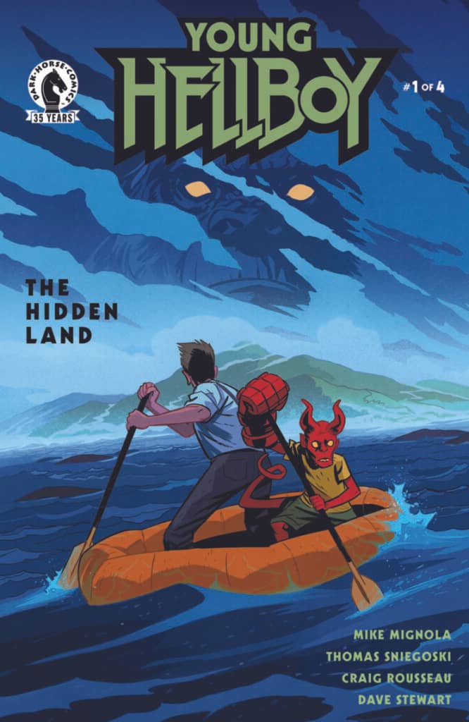 Read more about the article Young Hellboy Issue 1 Comic Book Review