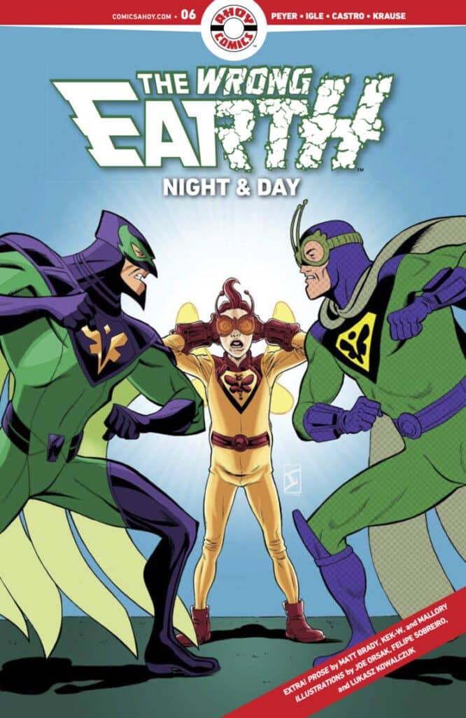 You are currently viewing THE WRONG EARTH: NIGHT AND DAY #6 Comic Book Review