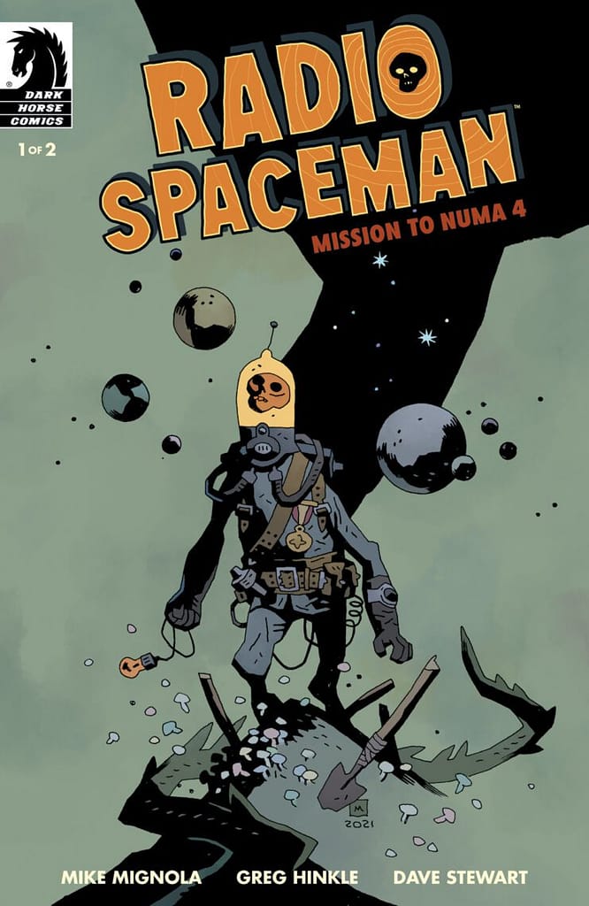 Read more about the article Dark Horse Comics to Publish Mike Mignola and Greg Hinkle’s Radio Spaceman