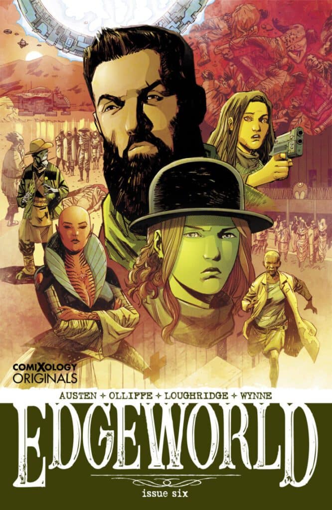 You are currently viewing The Sci-Fi Space Western Comic Edgeworld  by Animator and Producer Chuck Austen and Artist Patrick Olliffe Returns With Comixology Originals!