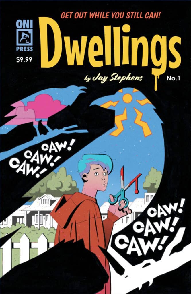 You are currently viewing Emmy Award-winning Animator and Eisner Award-nominated Cartoonist Jay Stephens Returns to Oni Press with DWELLINGS
