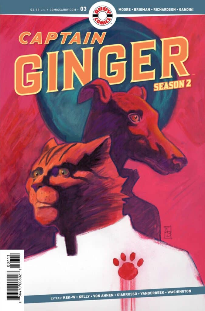 You are currently viewing Captain Ginger Season 2 Comic #3 Review