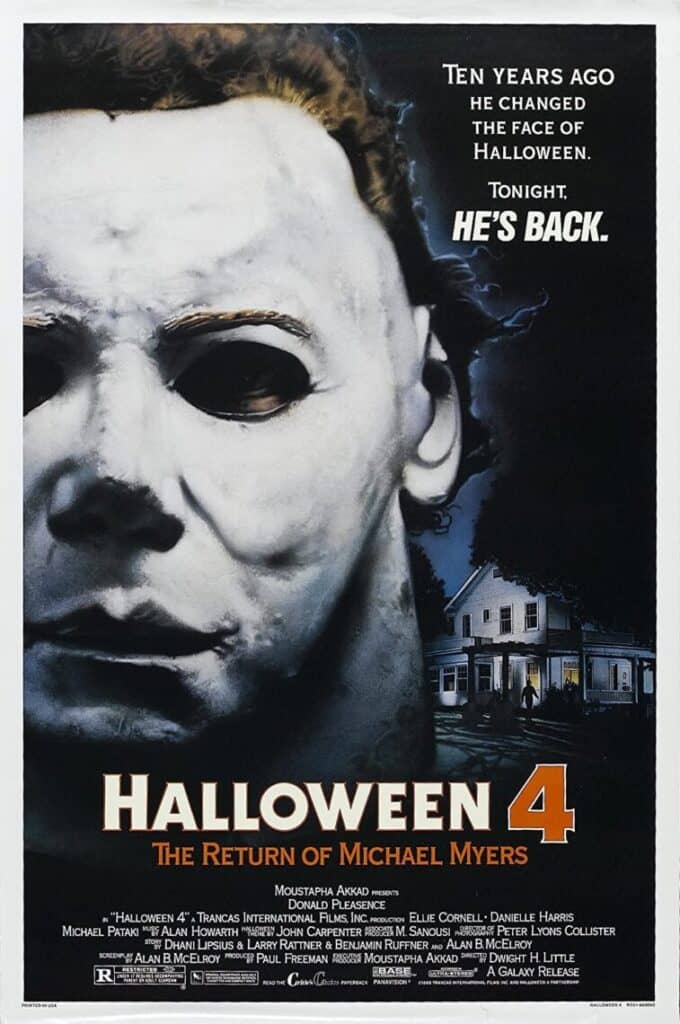 Read more about the article At the Movies with Alan Gekko: Halloween 4: The Return of Michael Myers