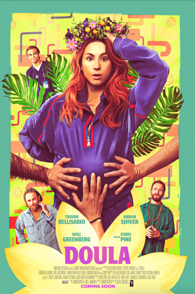 You are currently viewing Universal Pictures set to release Chris Pine produced comedy “DOULA” starring Troian Bellisario