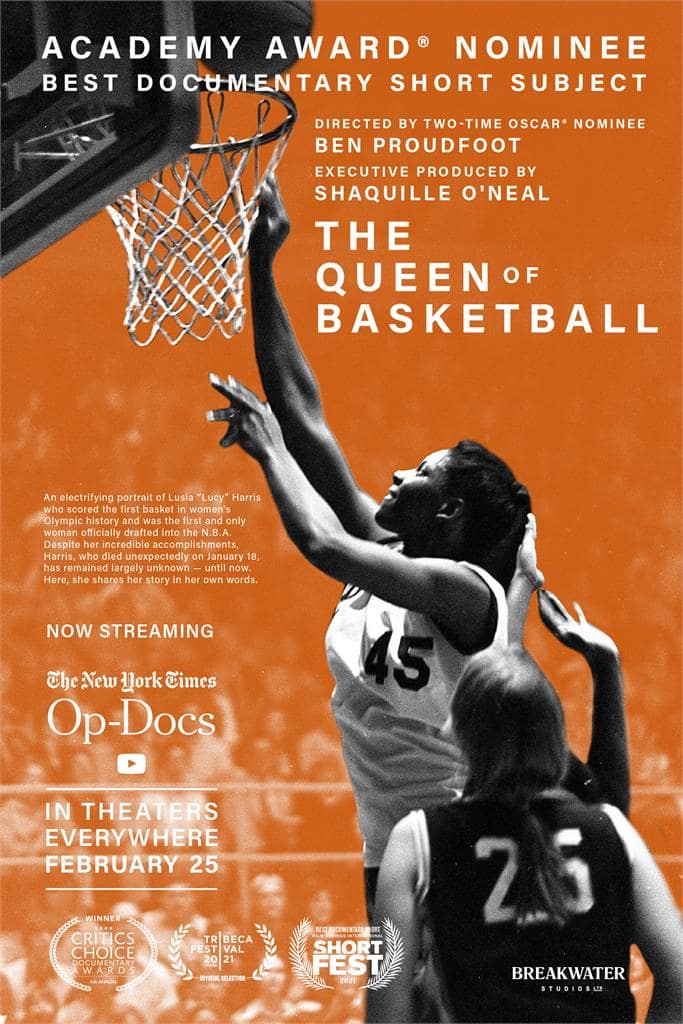 You are currently viewing NBA SUPERSTAR & MOVIE PRODUCER SHAQUILLE O’NEAL HOSTS FREE SCREENINGS OF OSCAR® NOMINATED SHORT DOCUMENTARY “THE QUEEN OF BASKETBALL” AT THE HISTORIC CAPRI THEATRE