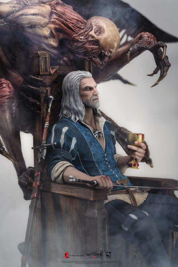 You are currently viewing Gamescom 2022 Debut! NEW Officially Licensed Witcher 3 Geralt Statue Series