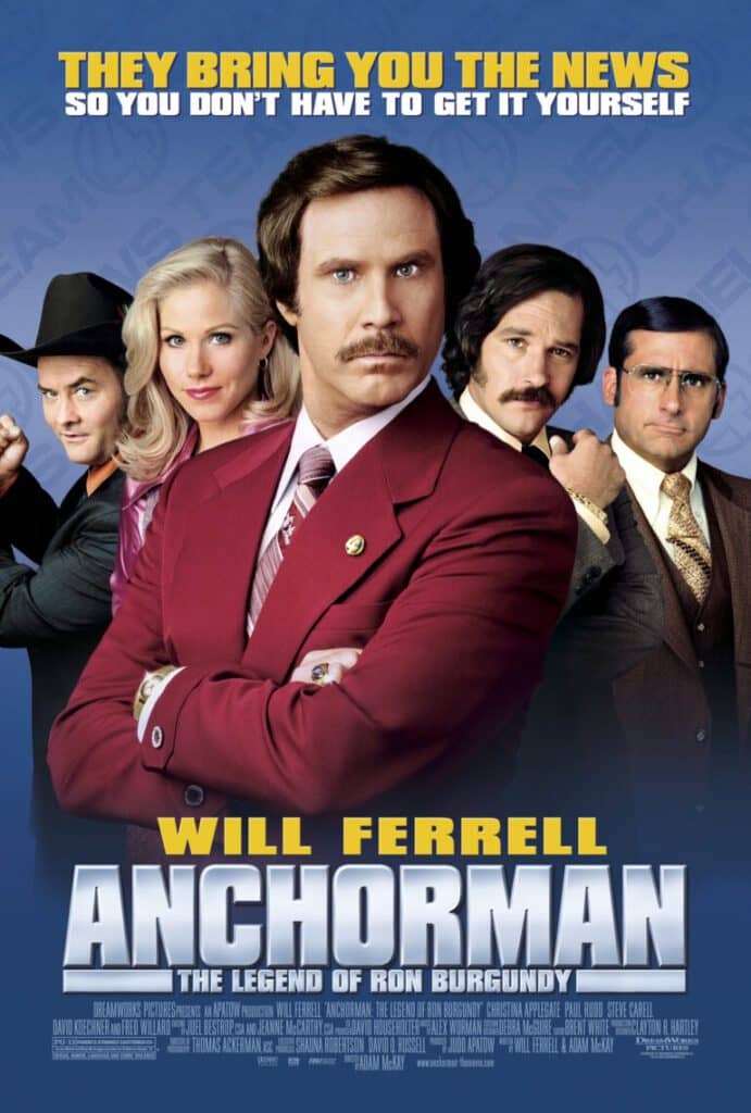 Read more about the article At the Movies with Alan Gekko: Anchorman: The Legend of Ron Burgundy “04”