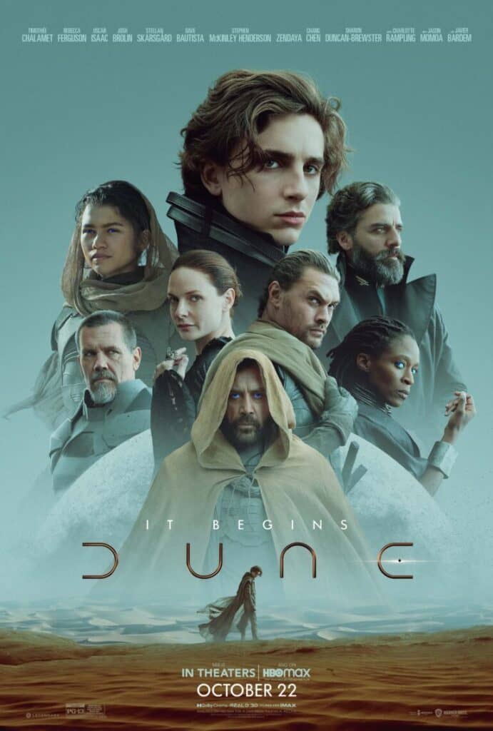 Read more about the article Official Trailer for DUNE In Theaters and HBO Max out Oct 22nd!