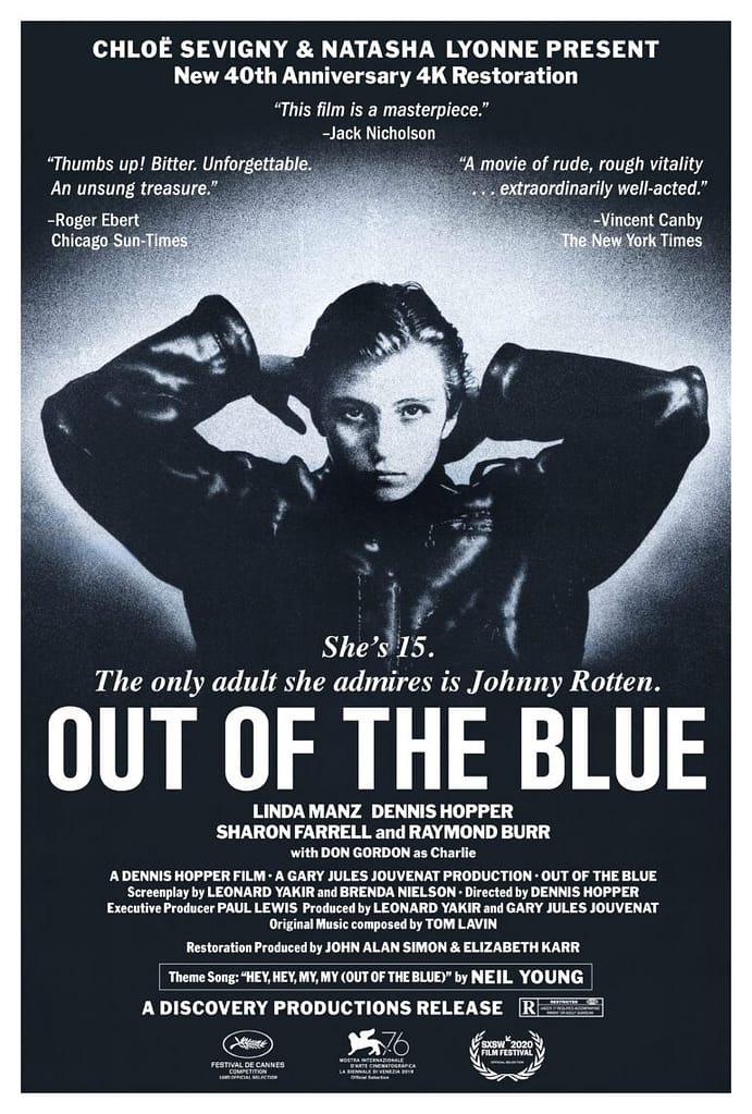 You are currently viewing New Trailer 4K Theatrical Release of Dennis Hopper’s Controversial Masterpiece OUT OF THE BLUE