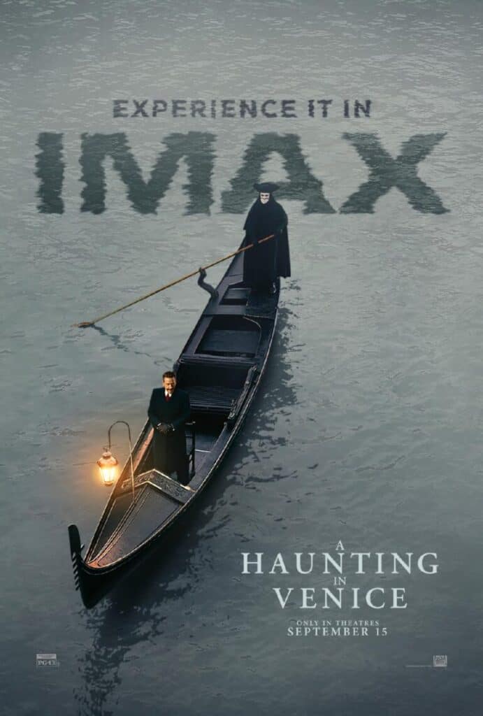 Read more about the article Death Is Just The Beginning A HAUNTING IN VENICE Experience It In IMAX® Beginning September 9 ﻿With Special Advance IMAX Screenings!