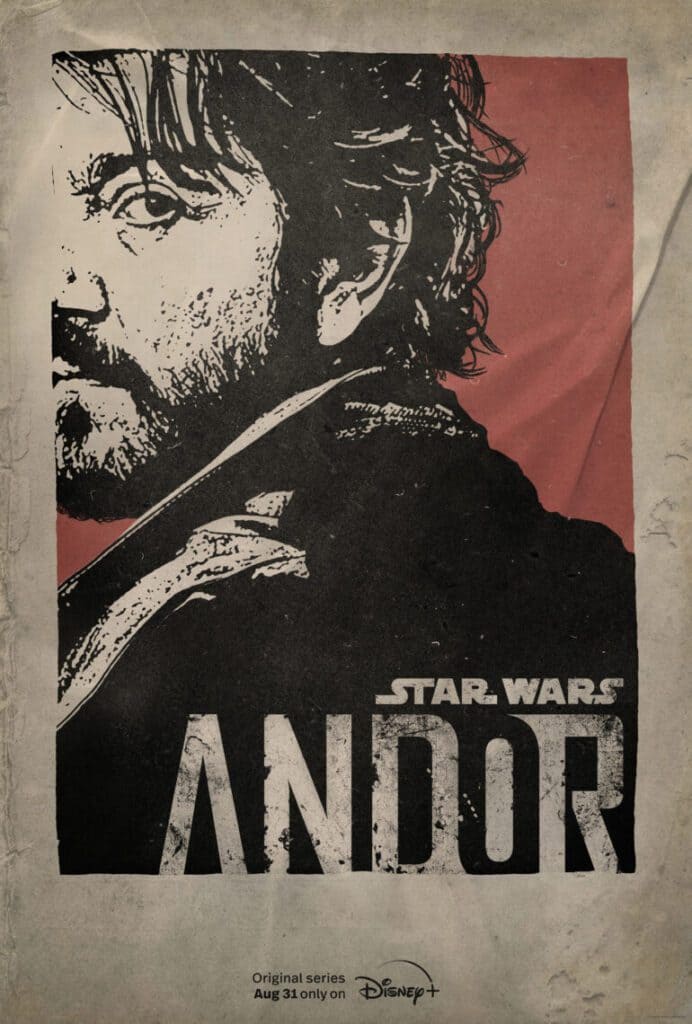Read more about the article DISNEY+ SHARES TRAILER AND KEY ART FOR “ANDOR” FEATURED TODAY AT STAR WARS CELEBRATION