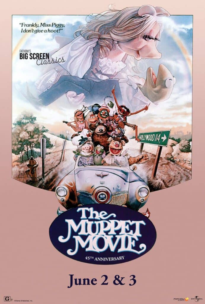 You are currently viewing Universal Pictures and Fathom Events Add ‘The Muppet Movie’ to the 2024 Slate of Fathom’s Big Screen Classics Film Series in Celebration of the Film’s 45th Anniversary