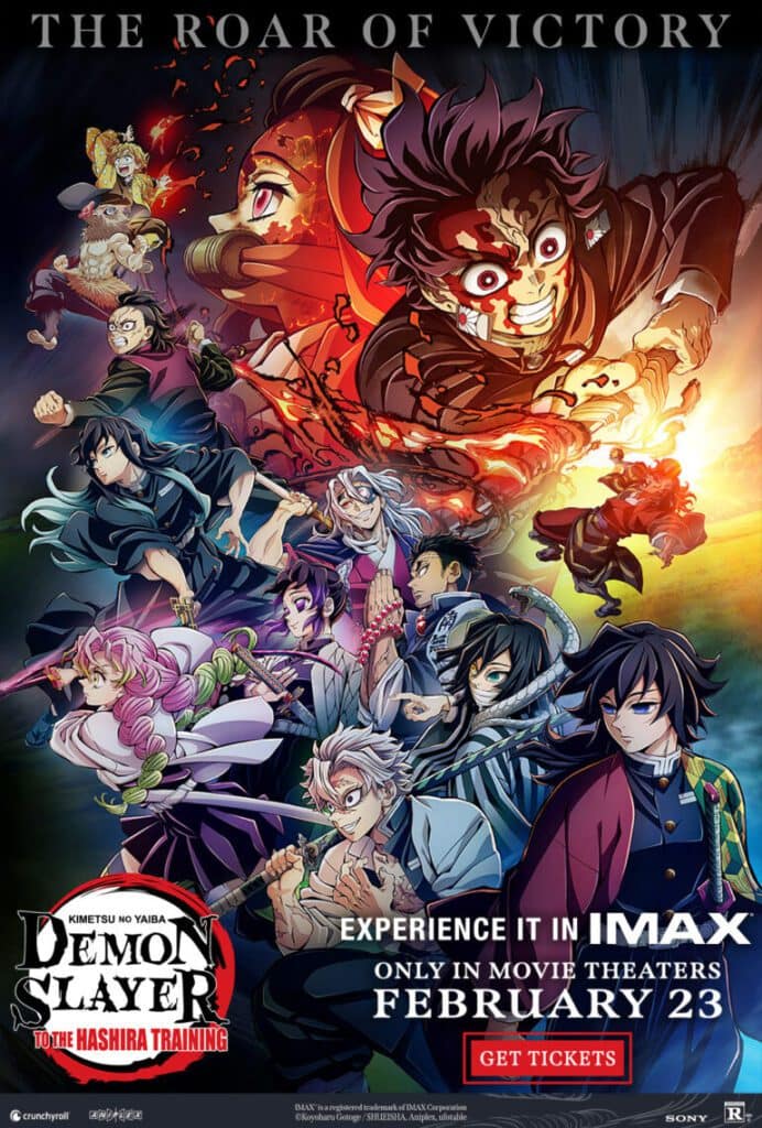 You are currently viewing Experience DEMON SLAYER: TO THE HASHIRA TRAINING IN IMAX® – Tickets Now on Sale!