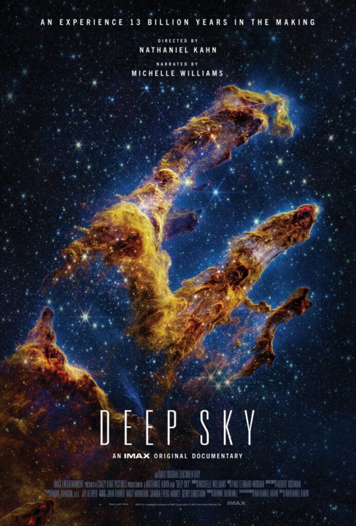 Read more about the article IMAX ORIGINAL DOCUMENTARY “DEEP SKY” TO OPEN ACROSS NORTH AMERICA FOR A SPECIAL 1-WEEK LIMITED RUN BEGINNING APRIL 19