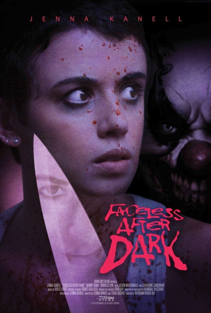 Read more about the article Terrifier’s Jenna Kanell stars in FACELESS AFTER DARK. In Theaters + VOD/Digital May 17