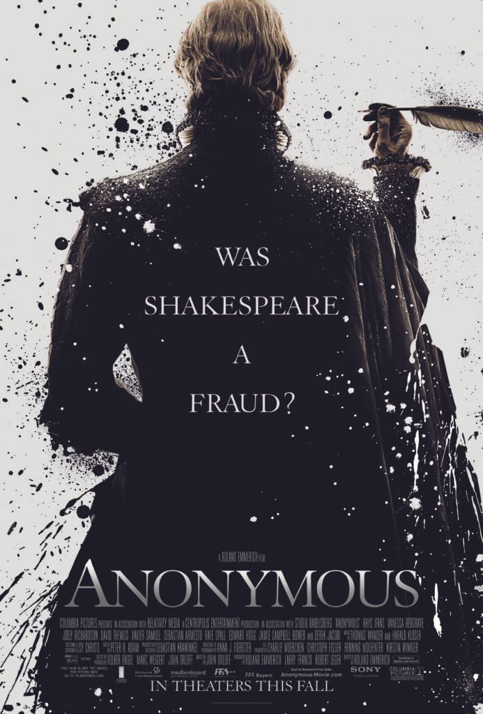 You are currently viewing At the Movies with Alan Gekko: Anonymous “2011”