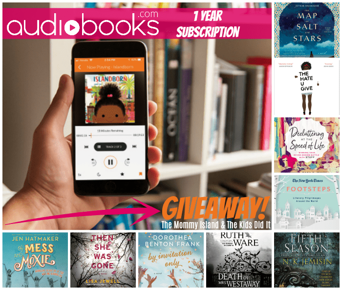 You are currently viewing Win Audiobooks.com 1 YEAR Subscription Giveaway