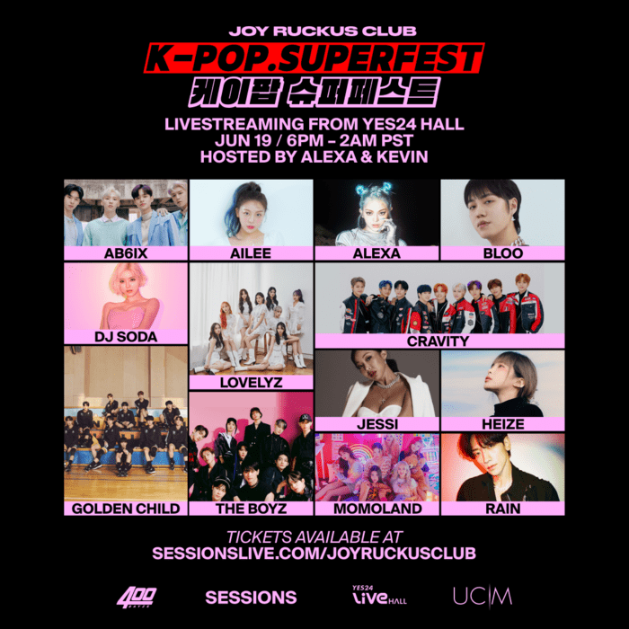 Read more about the article K-Pop SuperFest Presented by Sessions with Joy Ruckus Club on Saturday June 19