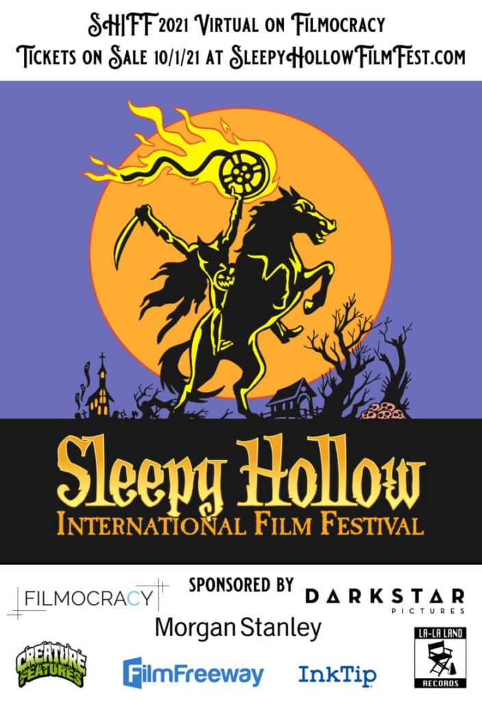 Read more about the article SLEEPY HOLLOW INTERNATIONAL FILM FESTIVAL BRINGS FRIGHTFULLY FUN FEATURE AND SHORT FILMS TO YOU ON FILMOCRACY.COM