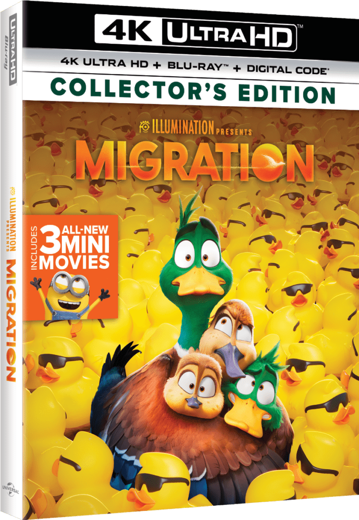 Read more about the article MIGRATION Flies Onto Digital, 4K Ultra HD, Blu-ray™ on Feb. 27