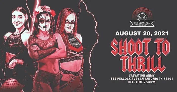 Read more about the article Let The Fireworks Go as Thunder Rosa and Mission Pro Wrestling bring Shoot to Thrill Charity event to San Antonio
