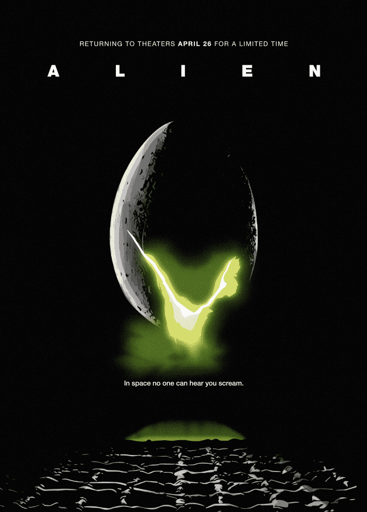 You are currently viewing “ALIEN,” RIDLEY SCOTT’S 1979 SCI-FI/HORROR MASTERPIECE RETURNS TO THEATERS FOR A LIMITED TIME ON APRIL 26 IN CELEBRATION OF FILM’S 45TH ANNIVERSARY