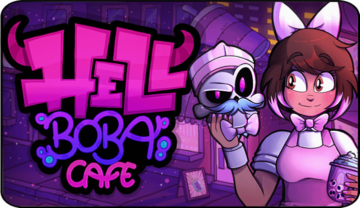 You are currently viewing Boba-Making Demon-Dating Visual Novel Hell Boba Café is coming to PC on Steam