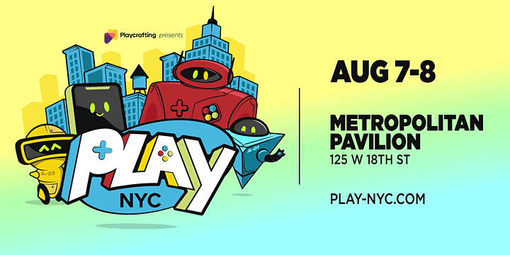 You are currently viewing Play NYC, New York’s Biggest Game Convention, Returns In-Person, 65+ Studios, Exclusive Game Debuts & Safe Fun for All (Aug. 7-8)
