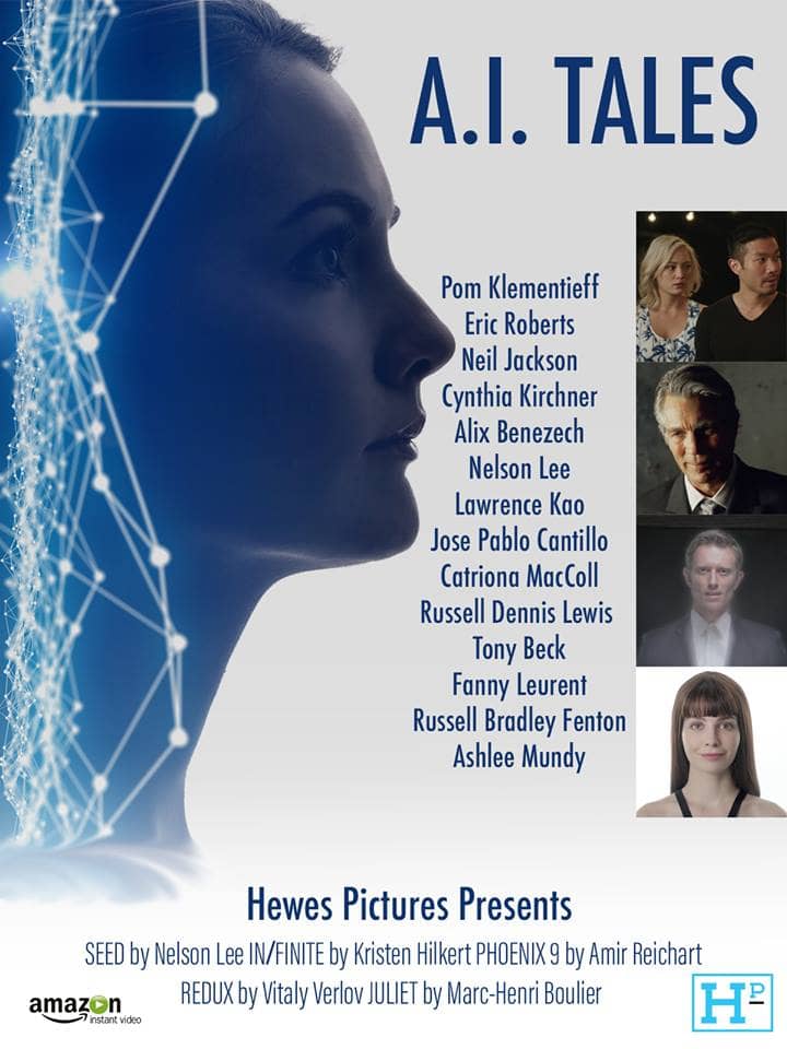 Read more about the article A.I TALES, featuring Pom Klementieff (“Guardians of the Galaxy”, “Avengers”), Eric Roberts (“The Dark Knight”), and Neil Jackson (“Westworld”), gets theatrical and VOD release this June