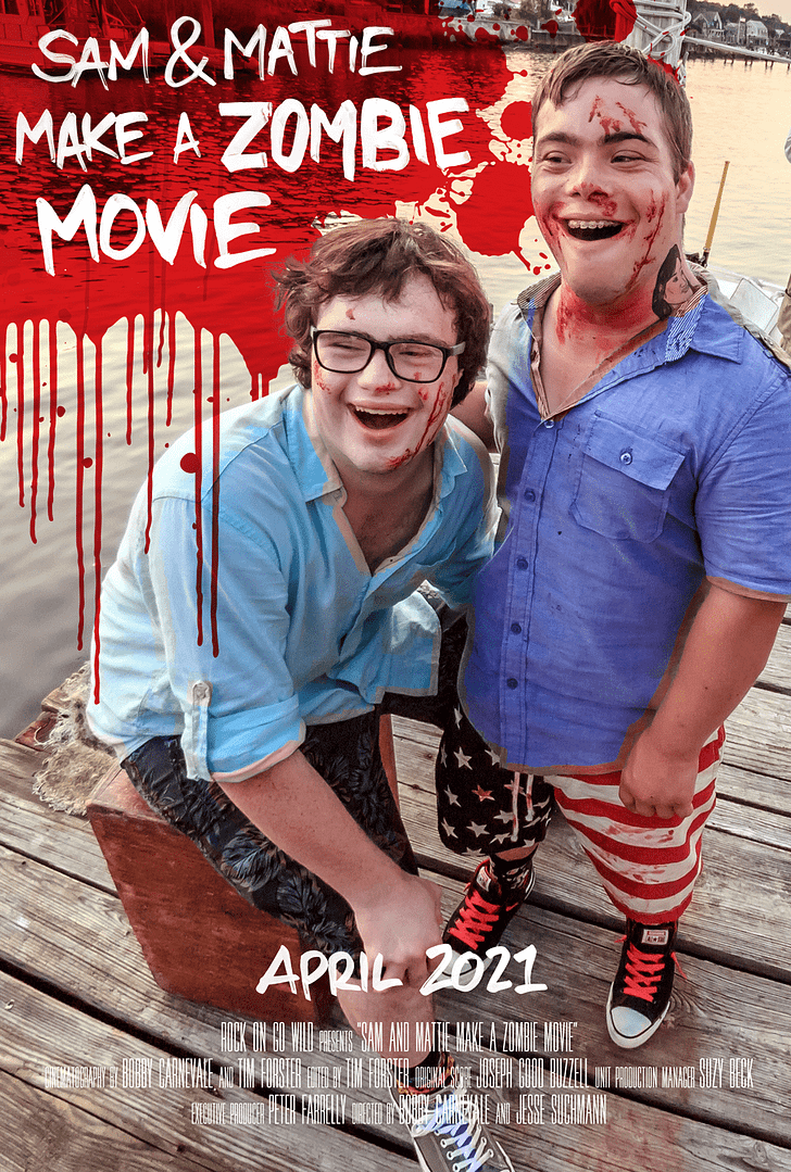 Read more about the article Sam & Mattie Make a Zombie Movie Premieres April 6 Inspiring Documentary Chronicles Two Teens with Down Syndrome Who Rallied their Friends and Neighbors to Make a Hollywood Dream Come True