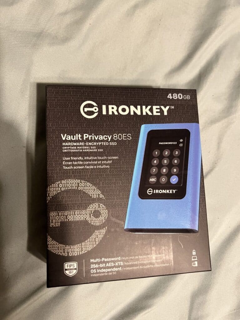 Read more about the article Kingston IronKey Vault Privacy 80 External SSD Review
