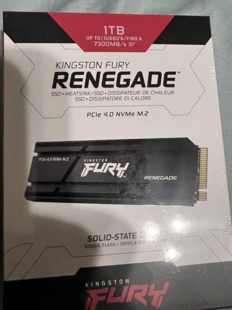 Read more about the article Kingston FURY Renegade PCIe 4.0 NVMe M.2 SSD 1TB Review
