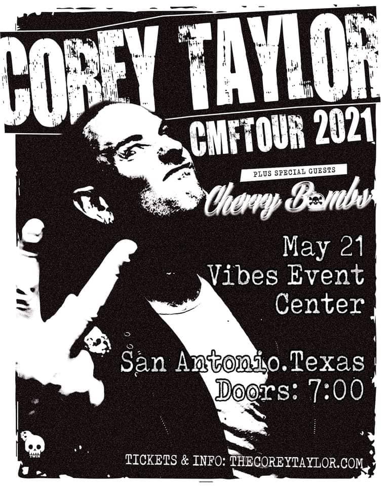 Read more about the article Slipknot and Stone Sour Vocalist Corey Taylor is coming to San Antonio!