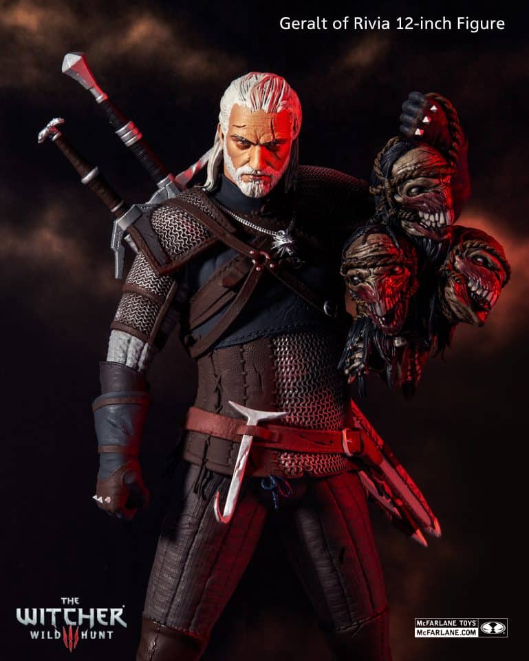 You are currently viewing MCFARLANE TOYS AND CD PROJEKT RED TEAM UP TO BRING ACTION FIGURES OF AWARD-WINNING “THE WITCHER” FRANCHISE TO GAMING FANS EVERYWHERE