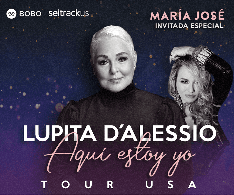 You are currently viewing LUPITA D’ALESSIO ANNOUNCES “AQUÍ ESTOY YO” TOUR IN THE UNITED STATES ALONGSIDE MARÍA JOSE