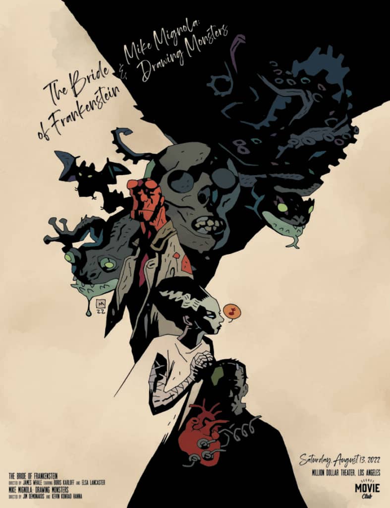 You are currently viewing Los Angeles’ Secret Movie Club Presents The First Public Screening of Mike Mignola: Drawing Monsters