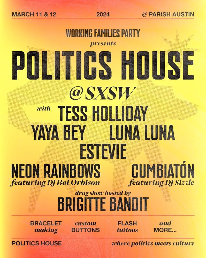 Read more about the article WORKING FAMILIES PARTY RETURNS TO AUSTIN DURING SXSW WITH TWO-DAY TAKEOVER AT PARISH ON MARCH 11 & 12