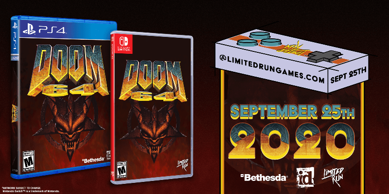 You are currently viewing Slayers, it’s time to Rip and Tear: DOOM 64 pre-orders are open on September 25 for Nintendo Switch and PS4 at 10AM ET