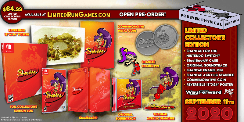 You are currently viewing Limited Run Games Shantae Release on Friday September 11